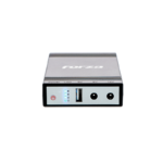 Mini Ups Portable 24W • 2,000 mAh • 5/9/12V DC • USB • Para Modem/Router/Celular • Negro – Forza - Image 2